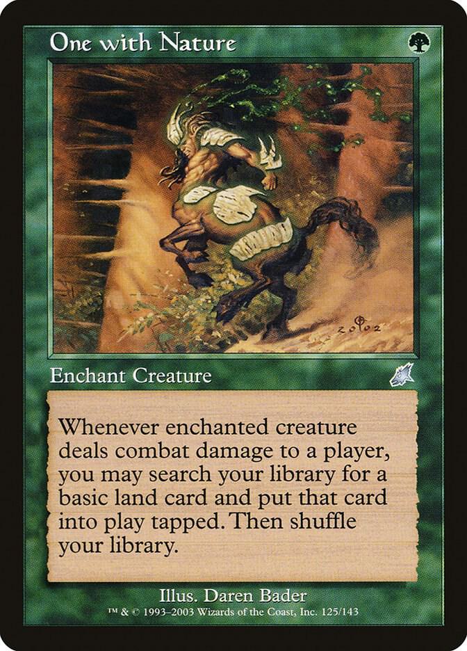 One with Nature 125 card from Scourge