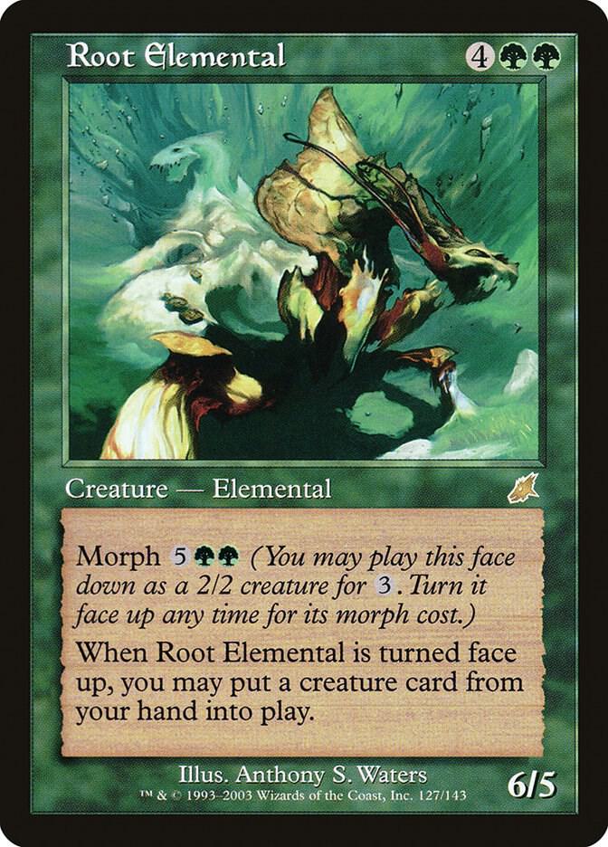 Root Elemental 127 card from Scourge