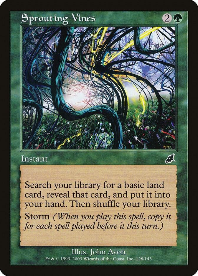Sprouting Vines 128 card from Scourge