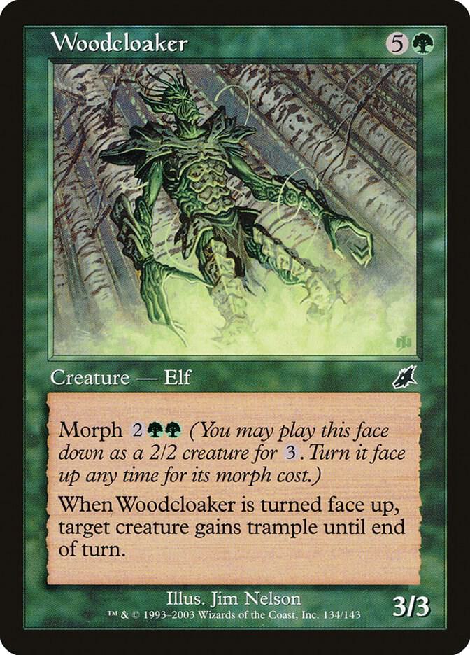 Woodcloaker 134 card from Scourge