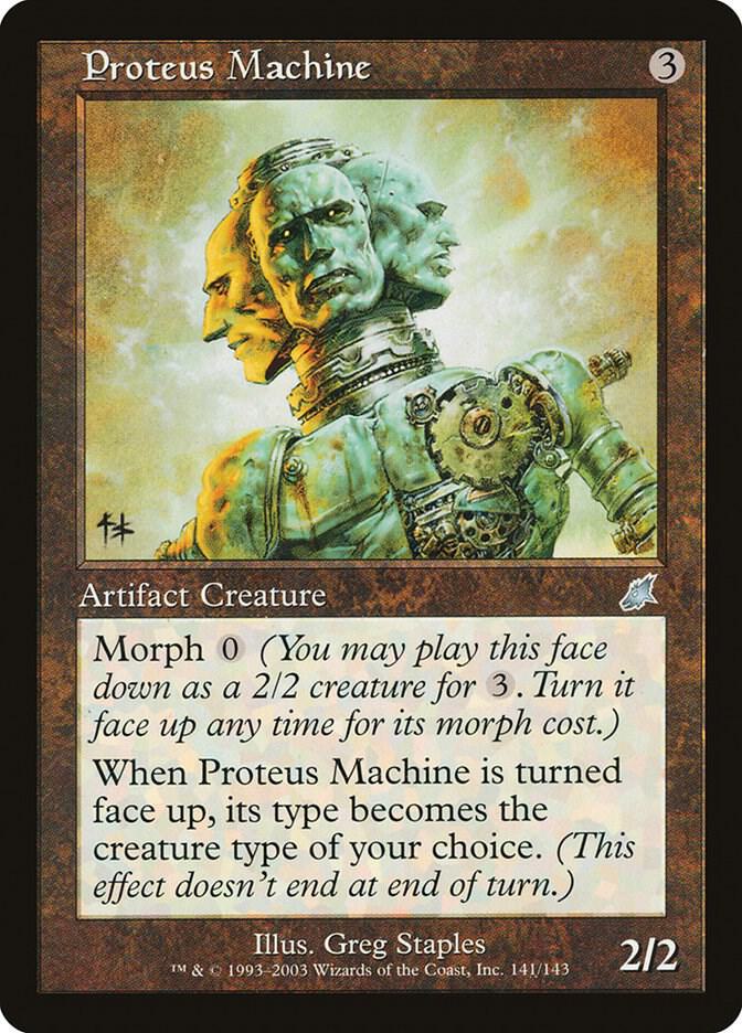 Proteus Machine 141 card from Scourge