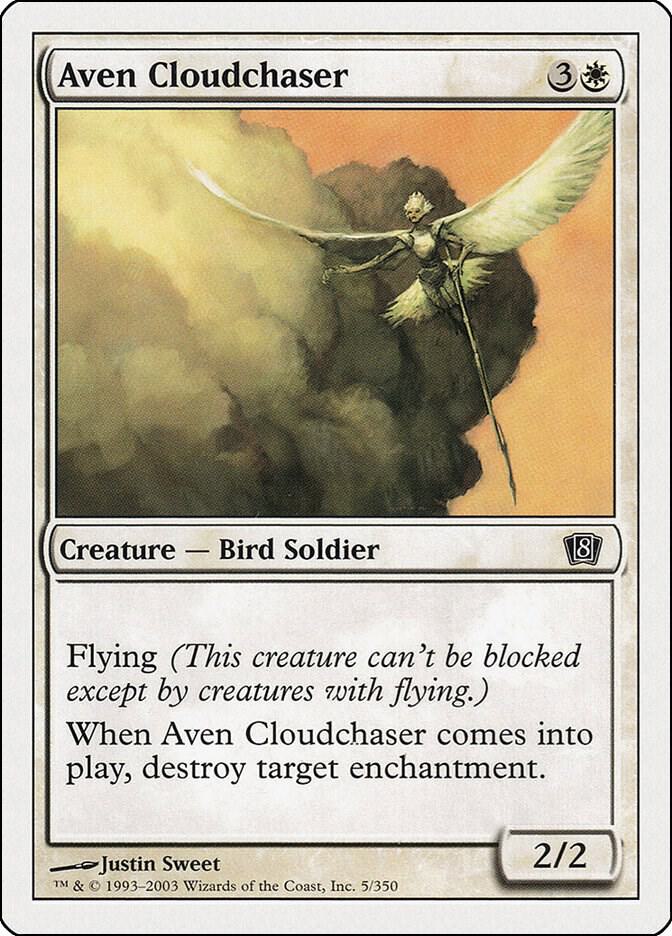 Aven Cloudchaser 5 card from 8th Edition