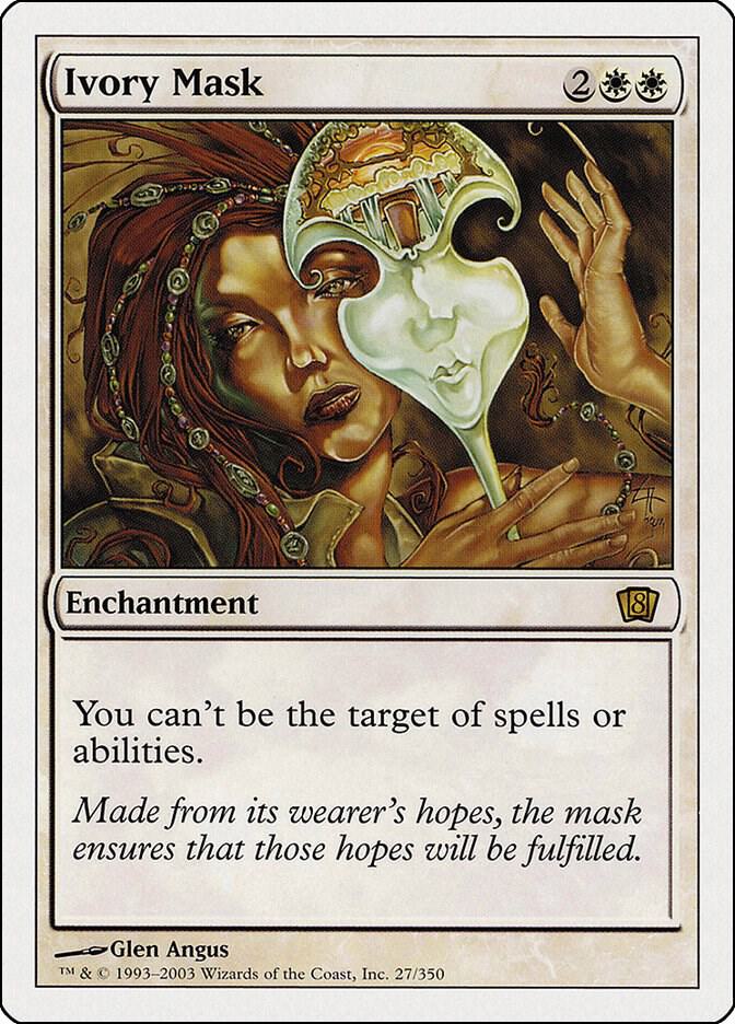 Ivory Mask 27 card from 8th Edition