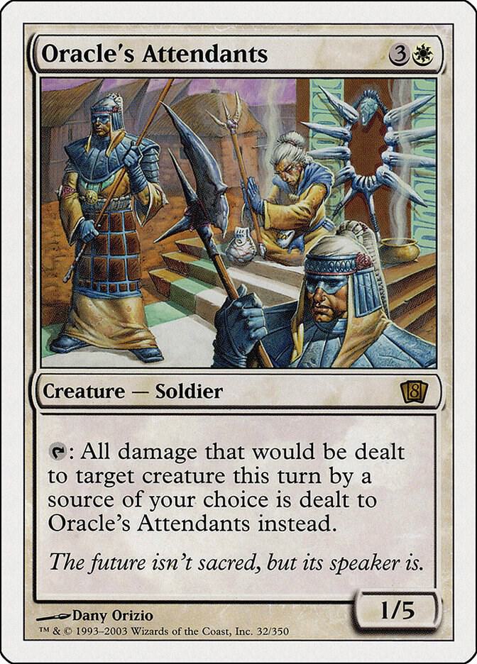 Oracle's Attendants 32 card from 8th Edition