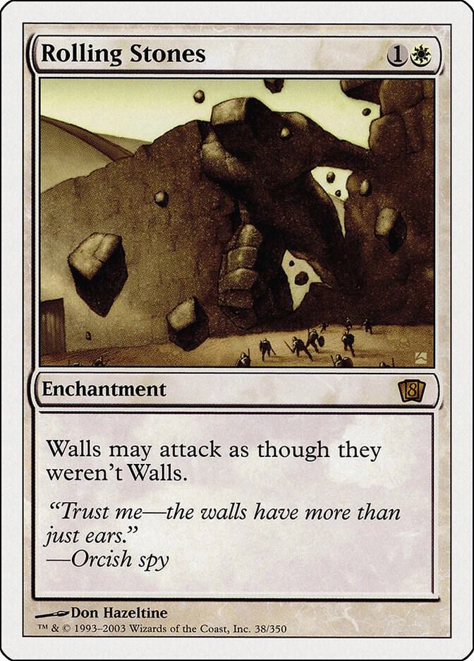 Rolling Stones 38 card from 8th Edition