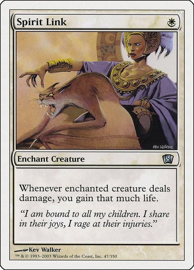 Spirit Link 47 card from 8th Edition