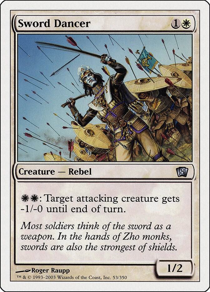 Sword Dancer 53 card from 8th Edition