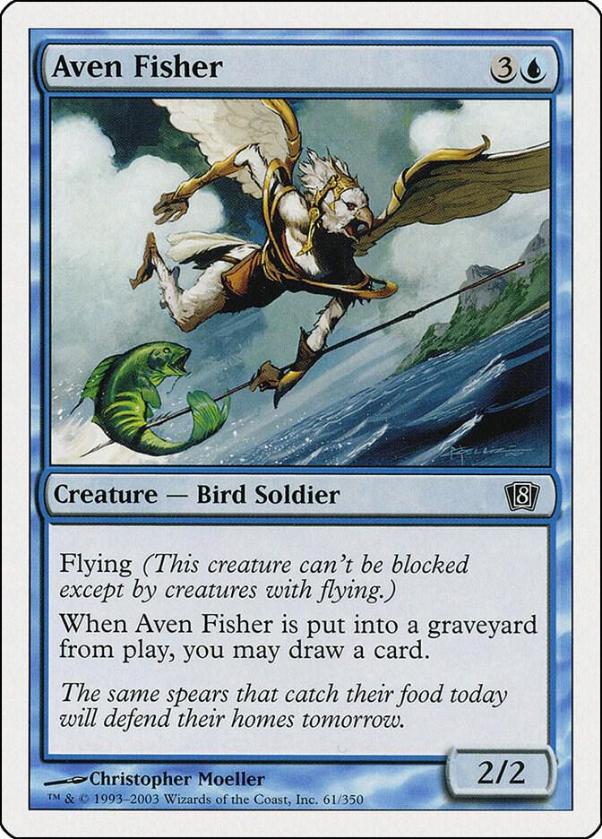 Aven Fisher 61 card from 8th Edition