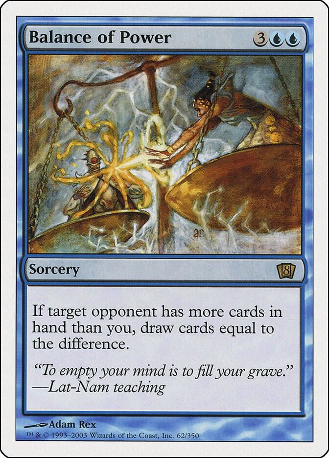 Balance of Power 62 card from 8th Edition