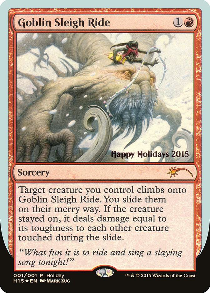 Goblin Sleigh Ride 1 card from Special Occasion