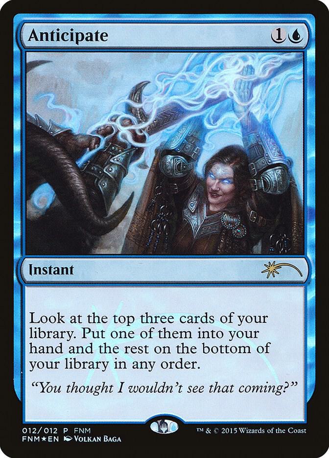 Anticipate 12 card from FNM Promos