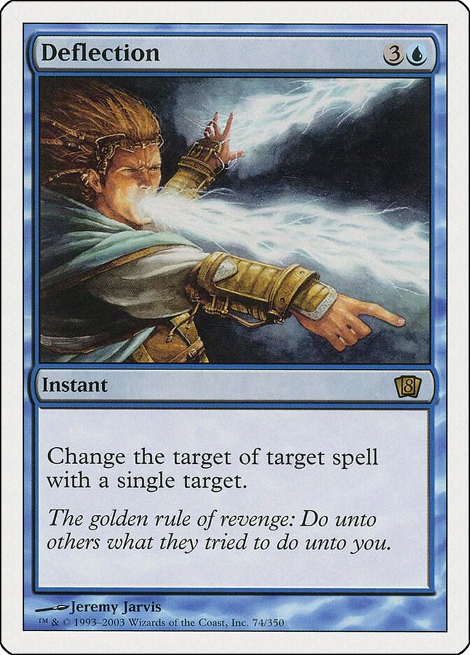 Deflection 74 card from 8th Edition