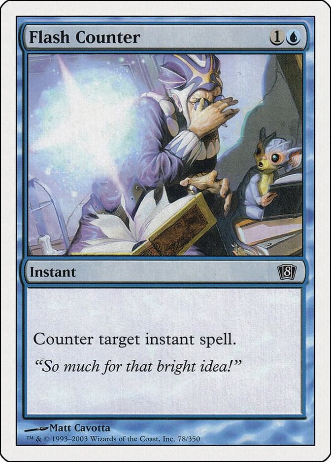 Flash Counter 78 card from 8th Edition