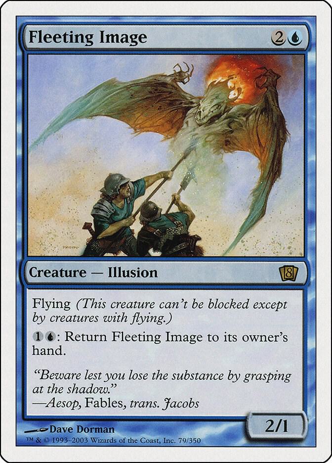 Fleeting Image 79 card from 8th Edition