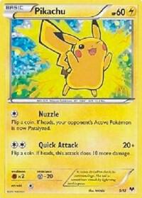 Pikachu - 5/12 005/012 card from McDonald's Promos 2014