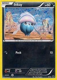 Inkay - 6/12 006/012 card from McDonald's Promos 2014
