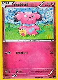 Snubbull - 8/12 008/012 card from McDonald's Promos 2014