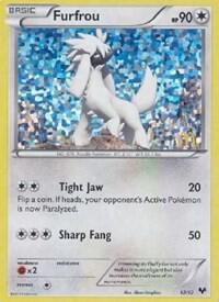 Furfrou - 12/12 012/012 card from McDonald's Promos 2014