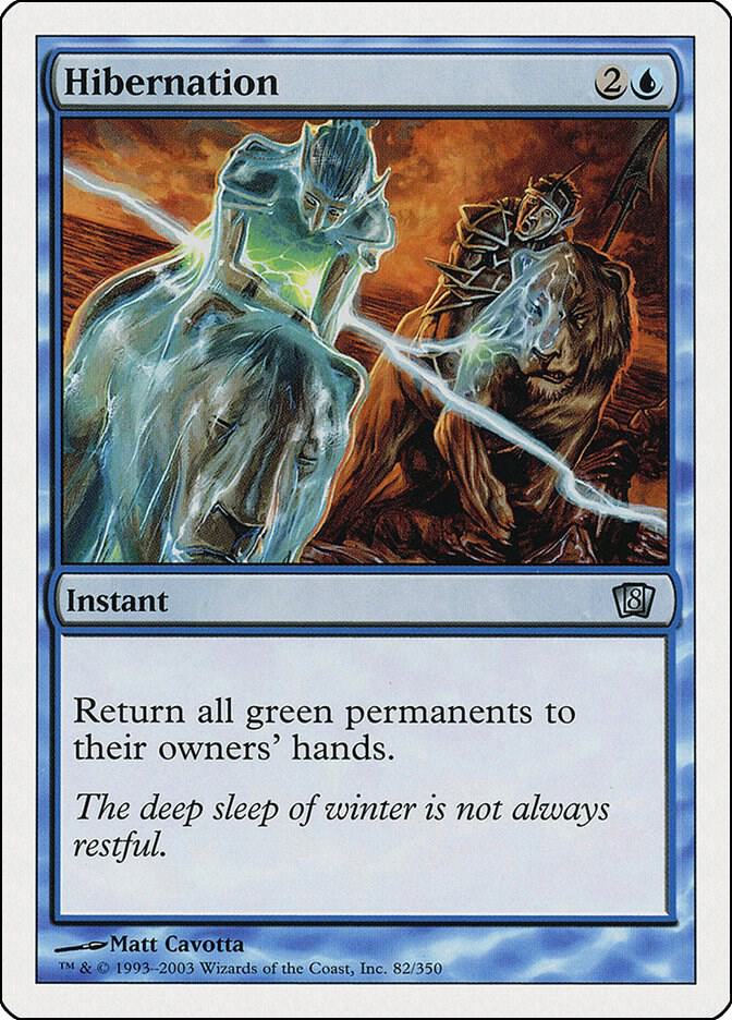 Hibernation 82 card from 8th Edition