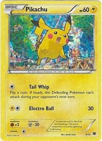 Pikachu - 6/12 006/012 card from McDonald's Promos 2015