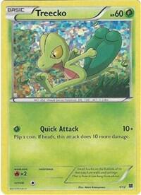 Treecko - 1/12 001/012 card from McDonald's Promos 2015