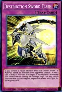 Destruction Sword Flash CORE-ENSE4 card from Clash of Rebellions