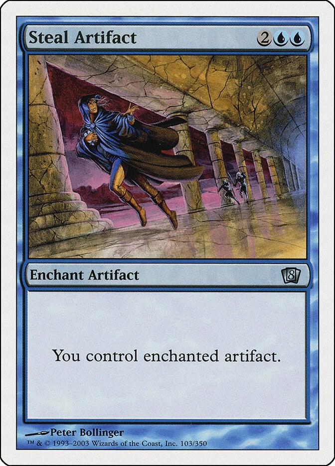 Steal Artifact 103 card from 8th Edition