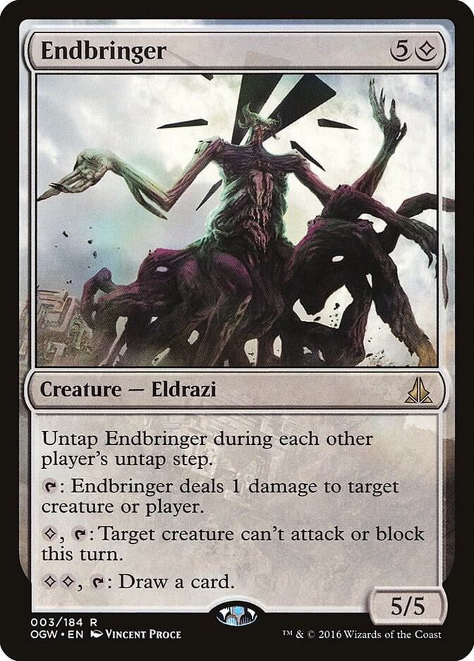 Endbringer 3 card from Oath of the Gatewatch