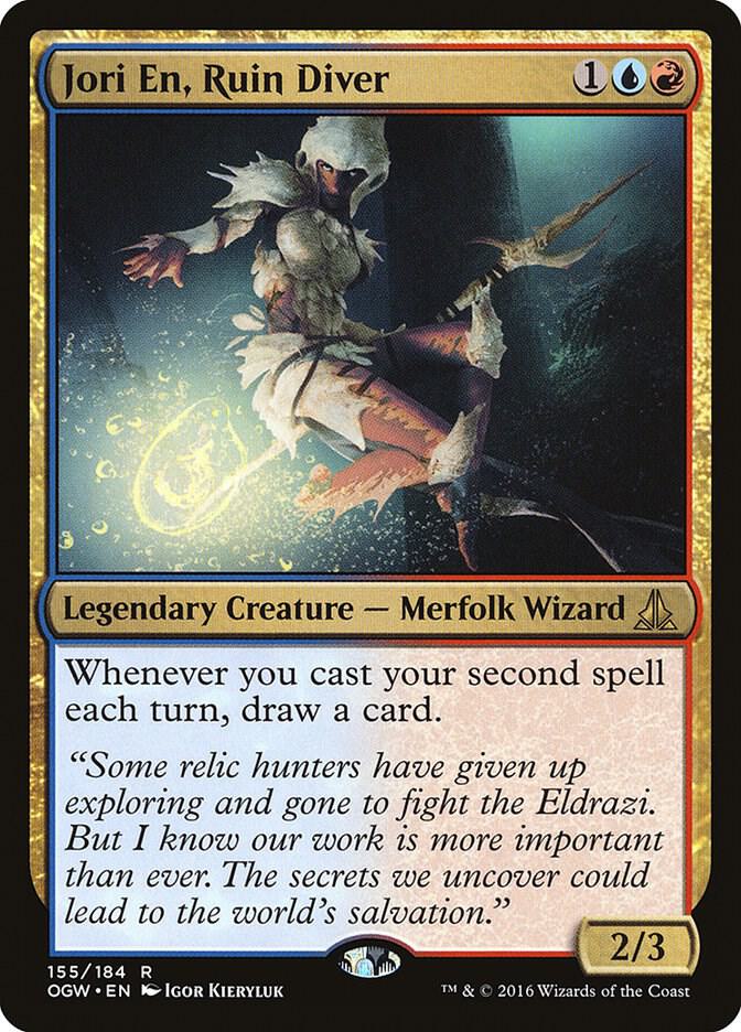 Jori En, Ruin Diver 155 card from Oath of the Gatewatch