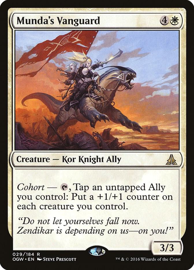 Munda's Vanguard 29 card from Oath of the Gatewatch