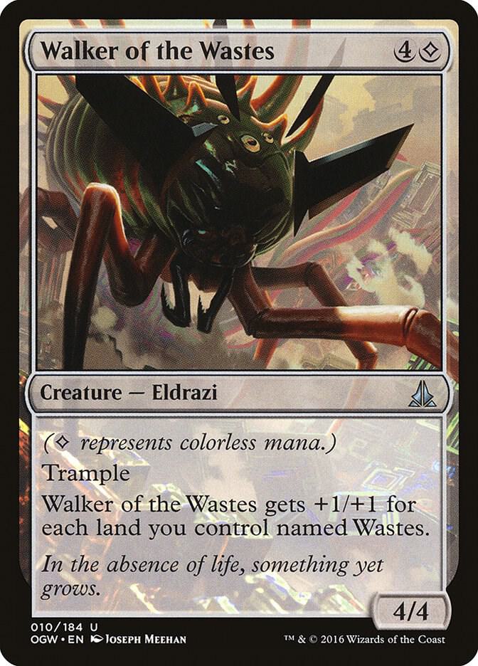 Walker of the Wastes 10 card from Oath of the Gatewatch