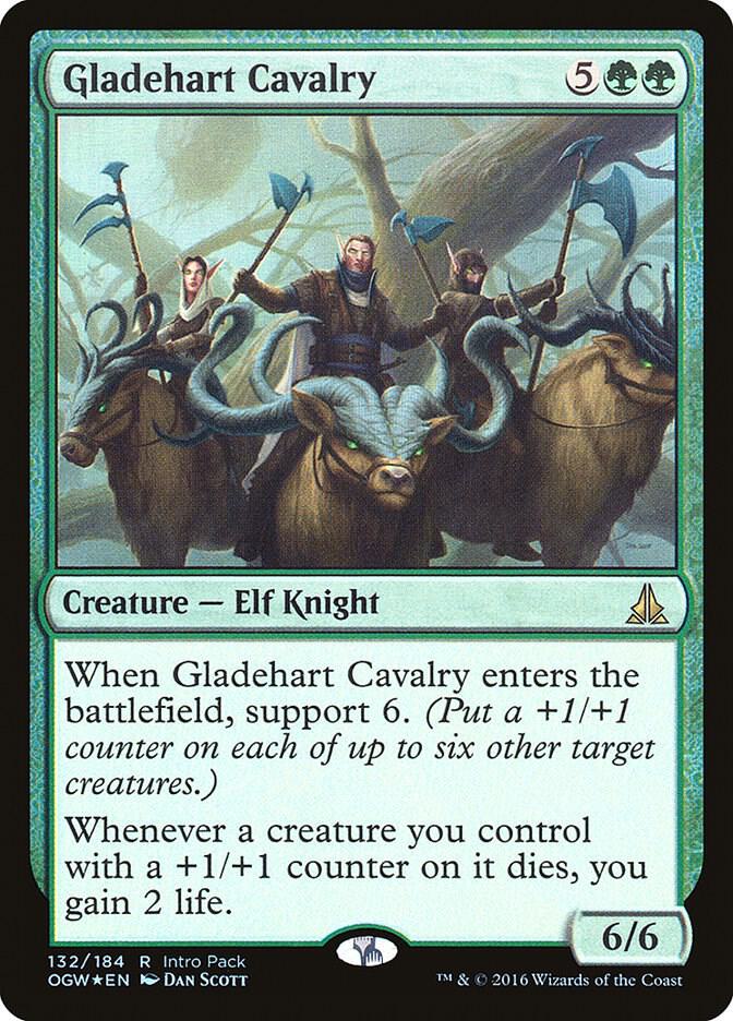 Gladehart Cavalry 132 card from Unique and Miscellaneous Promos