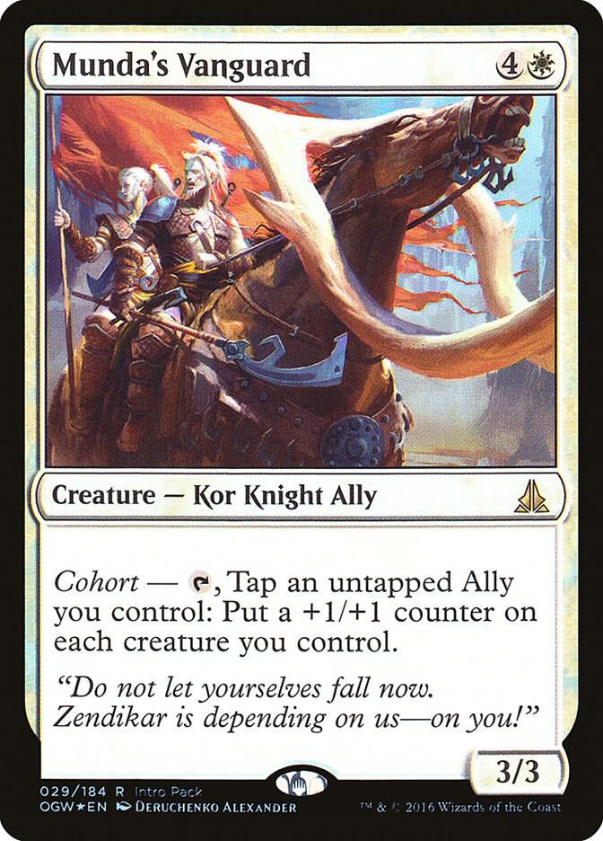 Munda's Vanguard 29 card from Unique and Miscellaneous Promos