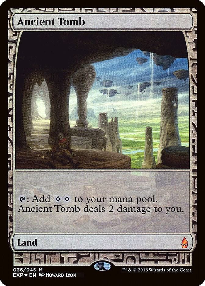 Ancient Tomb 36 card from Zendikar Expeditions
