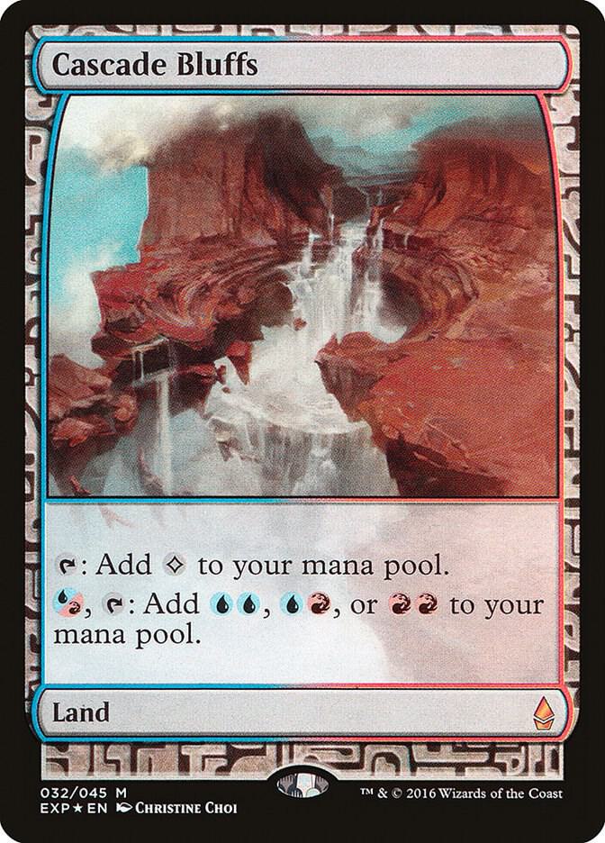 Cascade Bluffs 32 card from Zendikar Expeditions