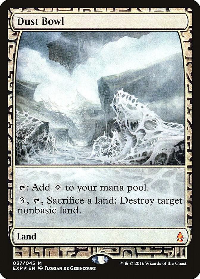 Dust Bowl 37 card from Zendikar Expeditions