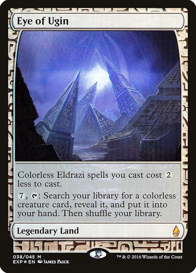 Eye of Ugin 38 card from Zendikar Expeditions