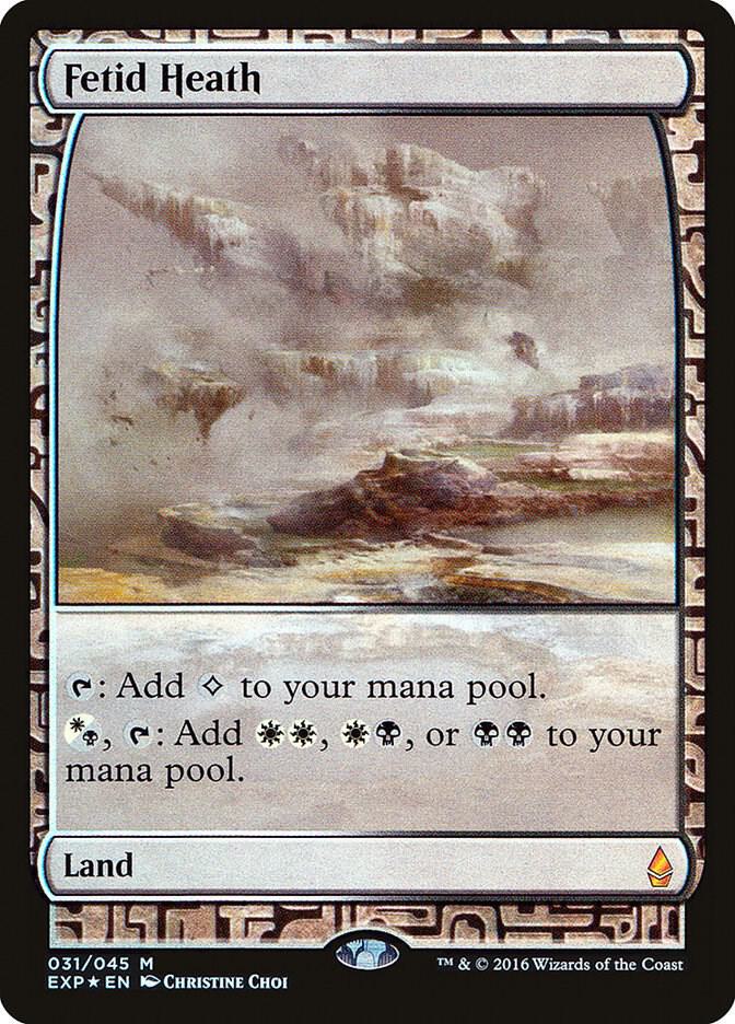 Fetid Heath 31 card from Zendikar Expeditions