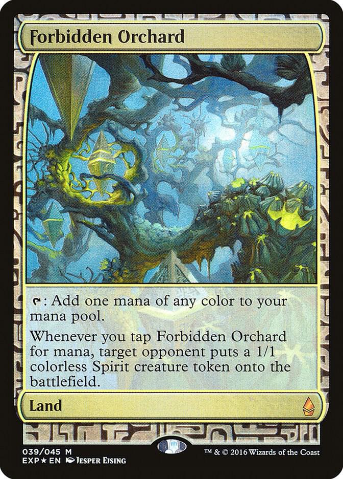 Forbidden Orchard 39 card from Zendikar Expeditions
