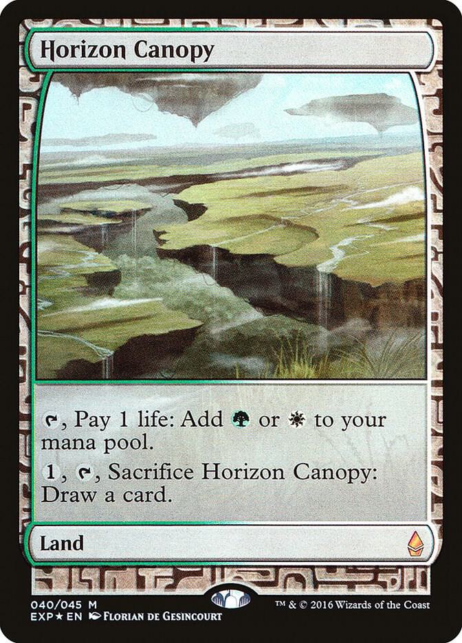 Horizon Canopy 40 card from Zendikar Expeditions