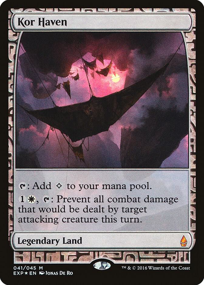 Kor Haven 41 card from Zendikar Expeditions