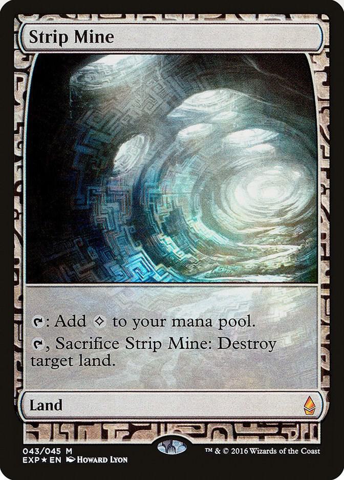 Strip Mine 43 card from Zendikar Expeditions