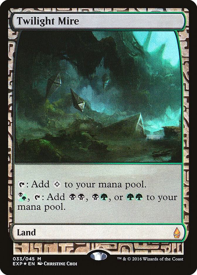 Twilight Mire 33 card from Zendikar Expeditions