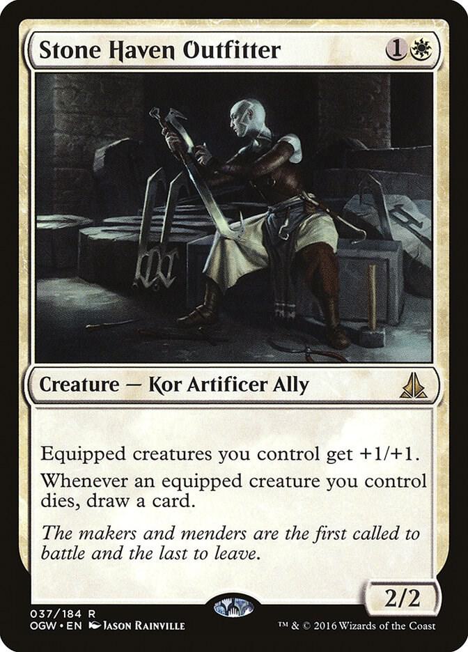 Stone Haven Outfitter 37 card from Oath of the Gatewatch