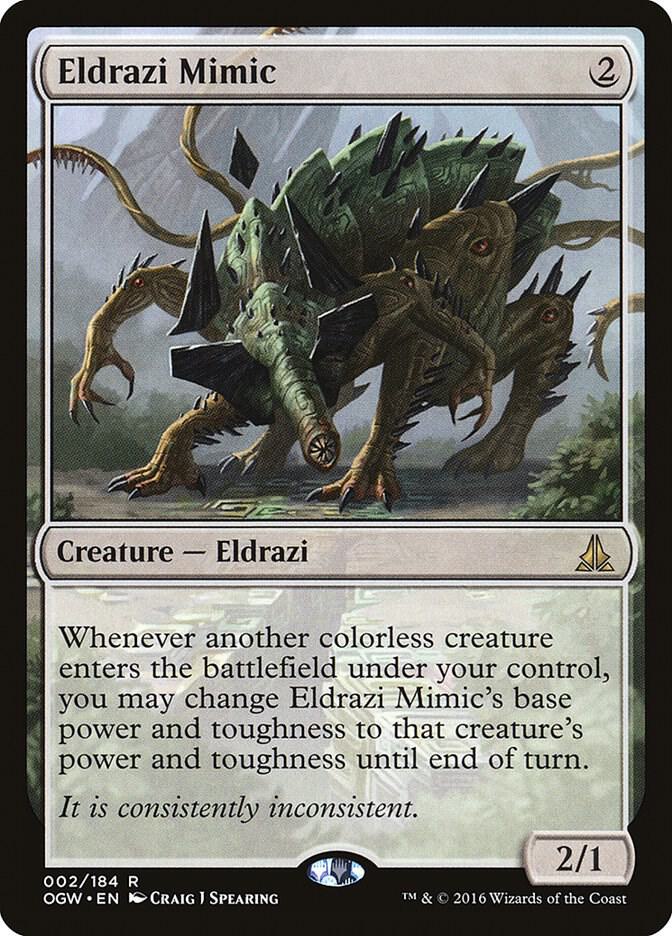 Eldrazi Mimic 2 card from Oath of the Gatewatch