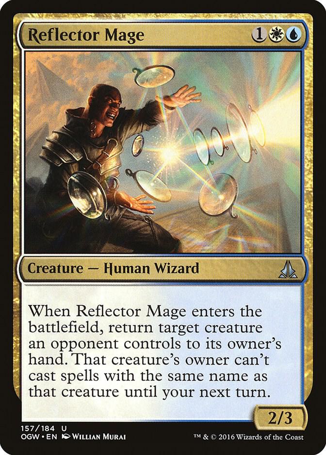 Reflector Mage 157 card from Oath of the Gatewatch