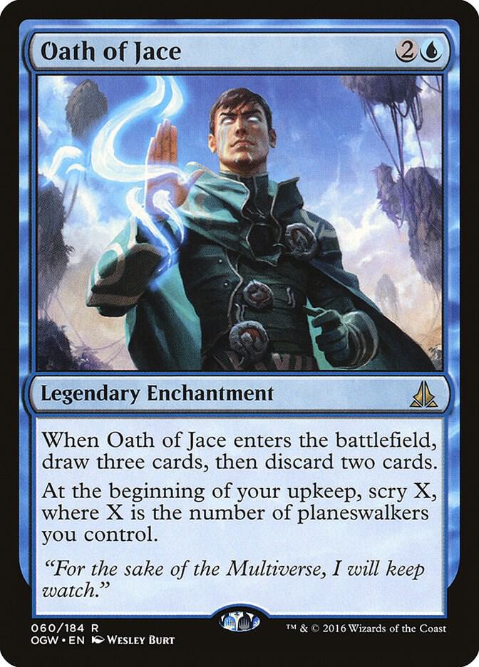Oath of Jace 60 card from Oath of the Gatewatch