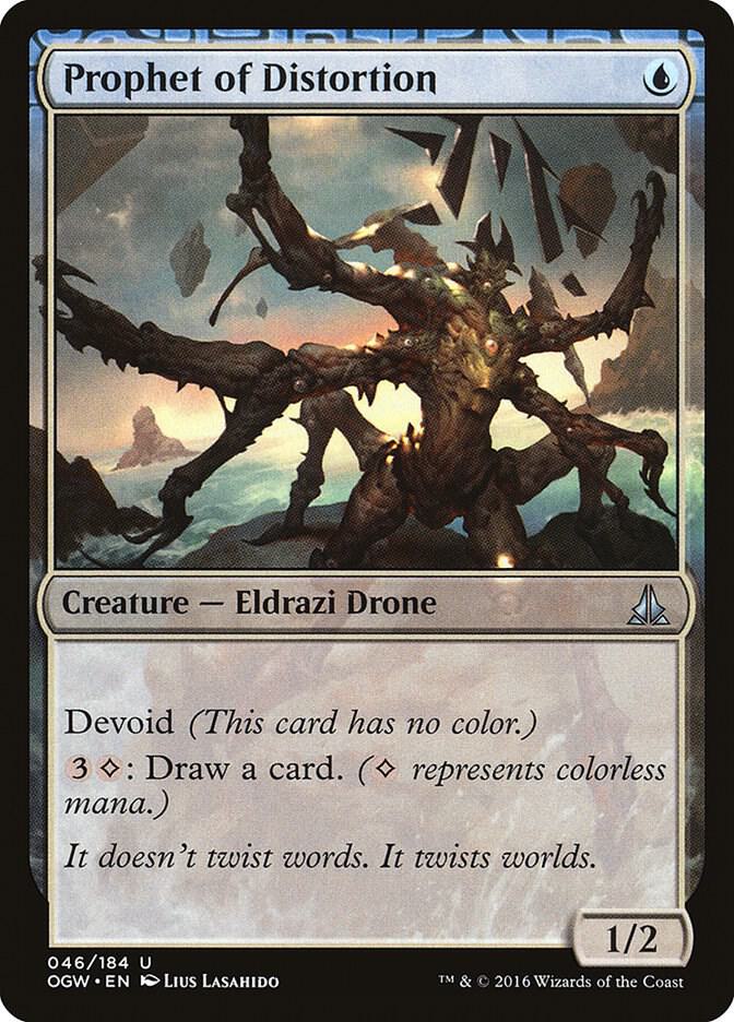 Prophet of Distortion 46 card from Oath of the Gatewatch