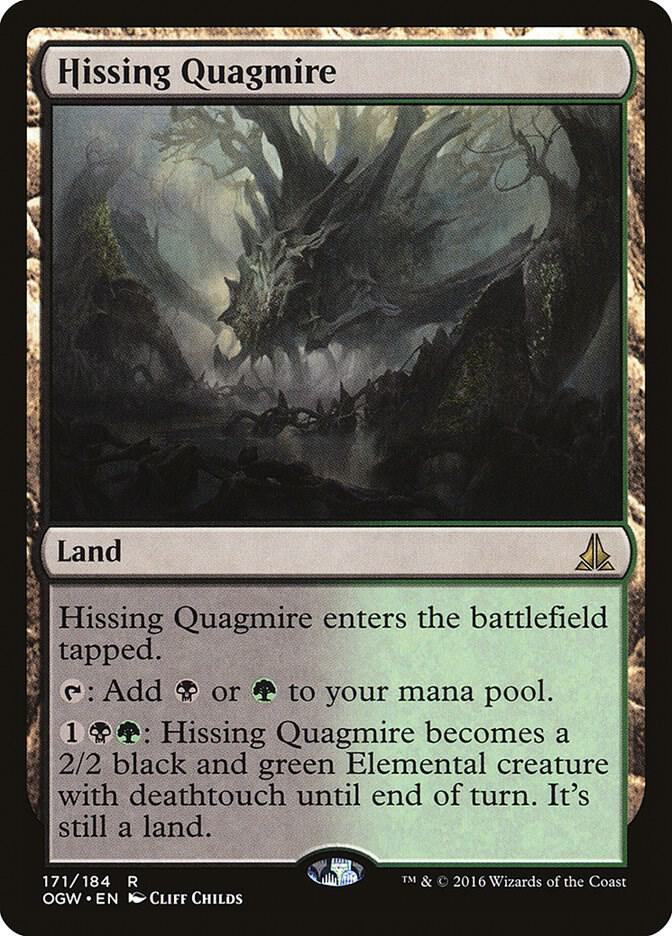 Hissing Quagmire 171 card from Oath of the Gatewatch