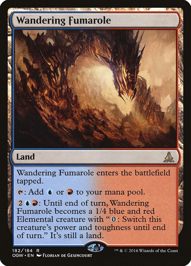 Wandering Fumarole 182 card from Oath of the Gatewatch
